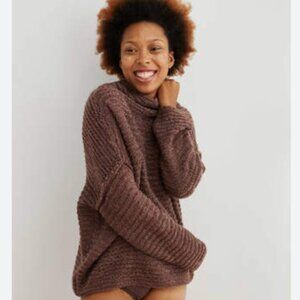 Aerie Knit Turtleneck Sweater